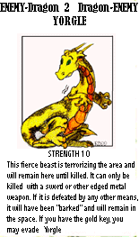 Yorgle, the Yellow Dragon